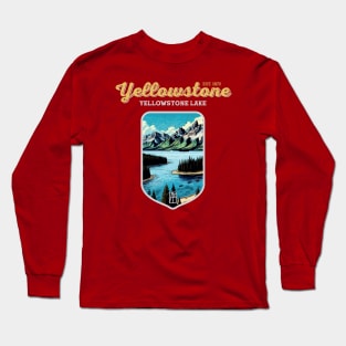 USA - NATIONAL PARK - YELLOWSTONE - Yellowstone Lake - 7 Long Sleeve T-Shirt